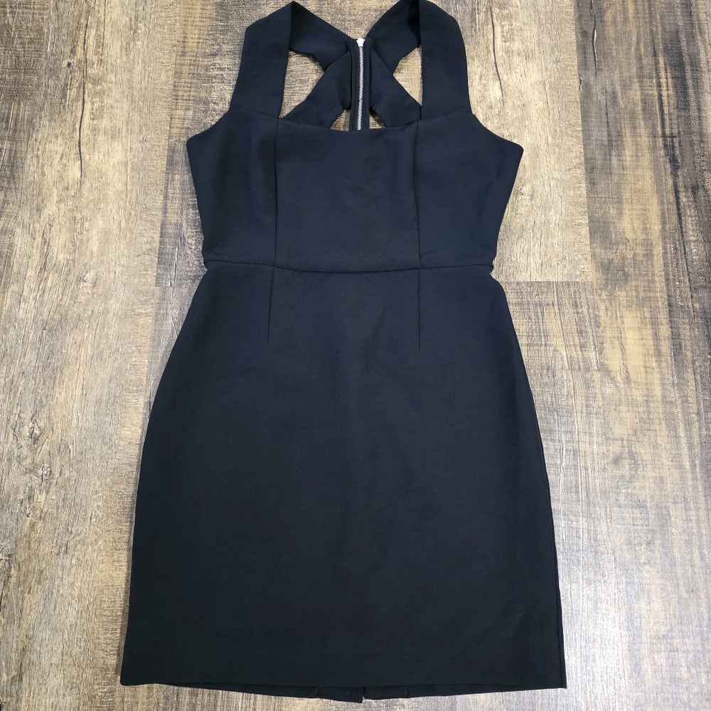 Zara Black Backless Dress